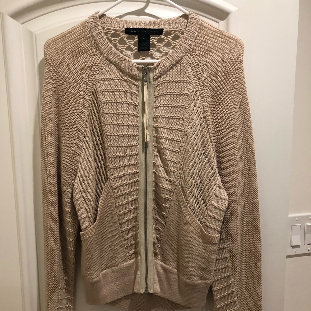 Marc By Marc Jacobs woven oatmeal jacket